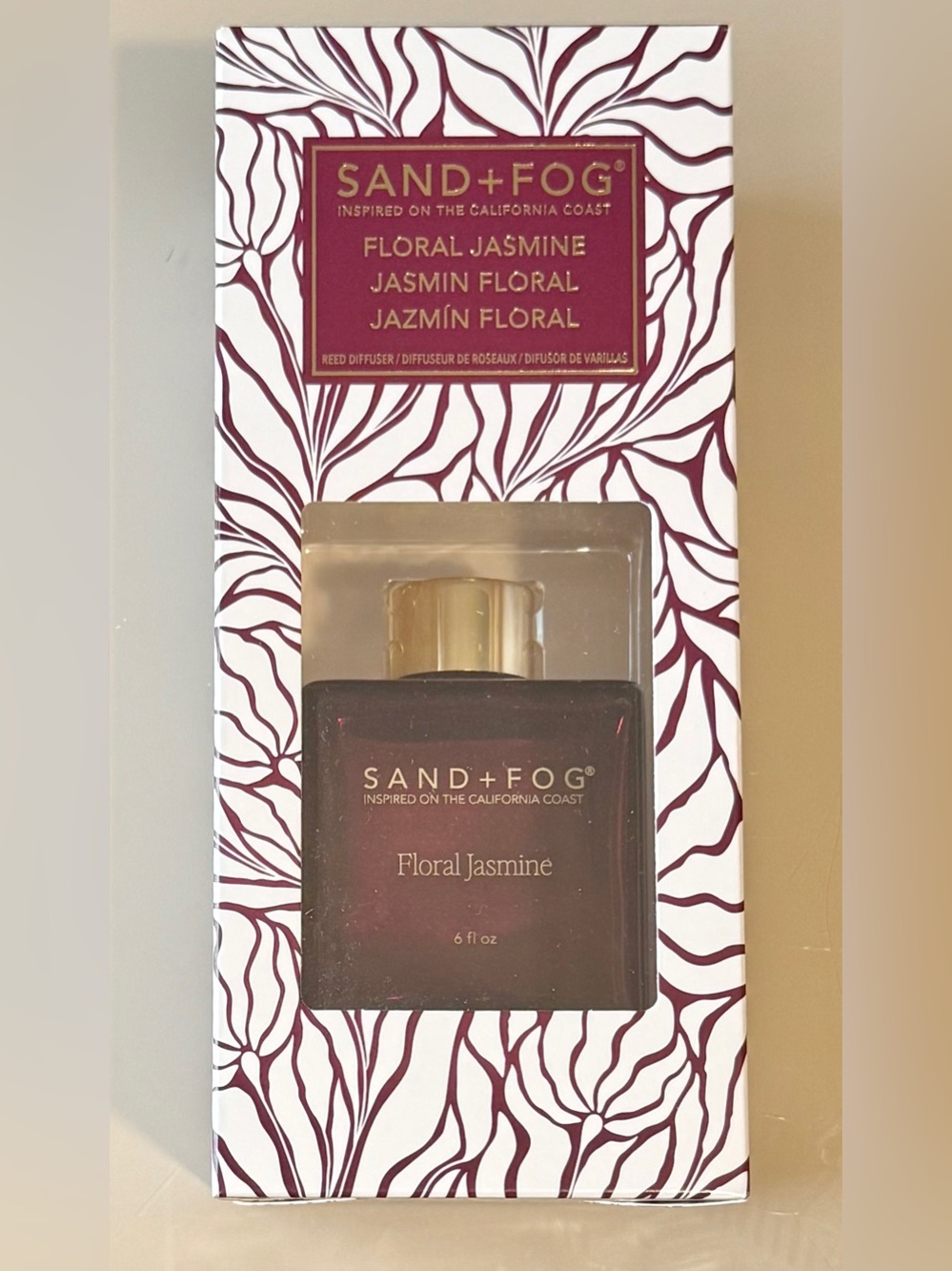 Floral Jasmine Reed Diffuser Set - 6oz - Picture 3 of 4